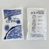 Paquetes de hielo desechables instantáneos en frío